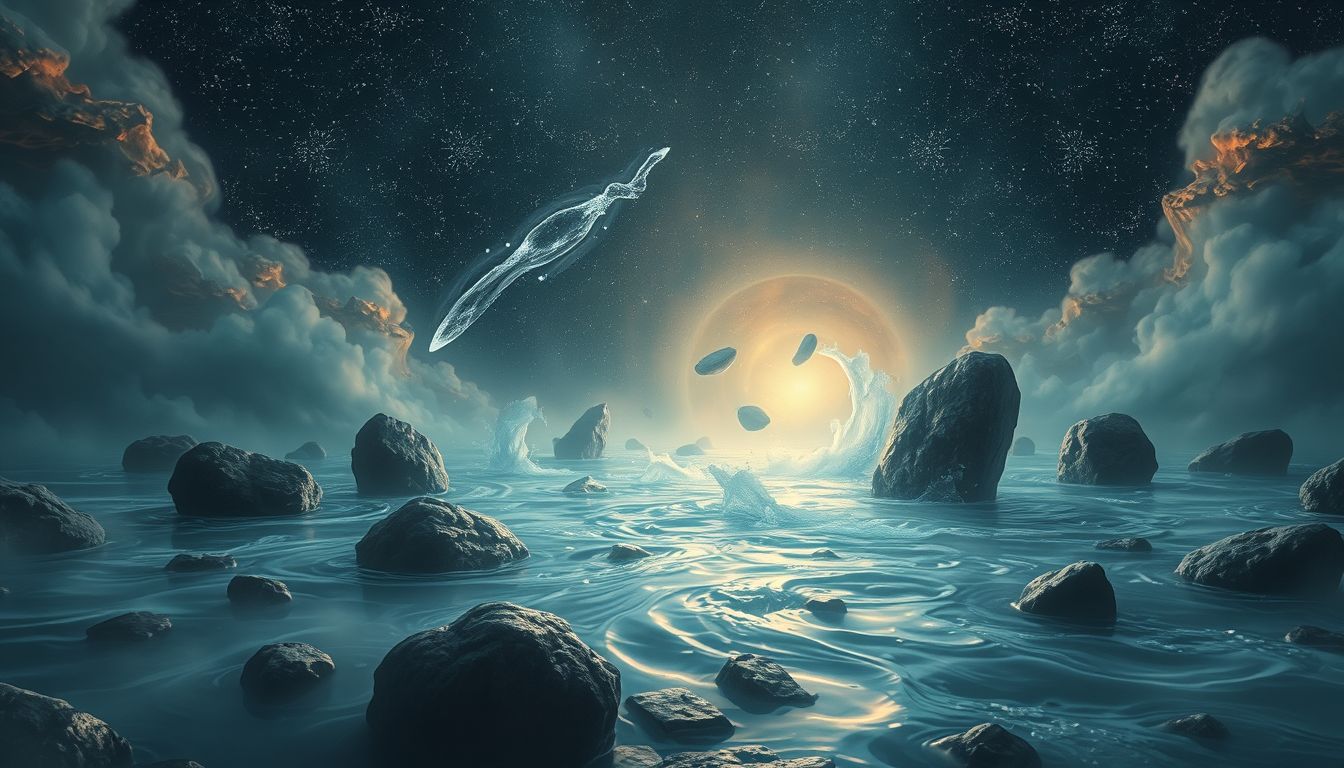 Der Traum symbolisiert uralte Instinkte zur Lebensrettung durch Wasser.