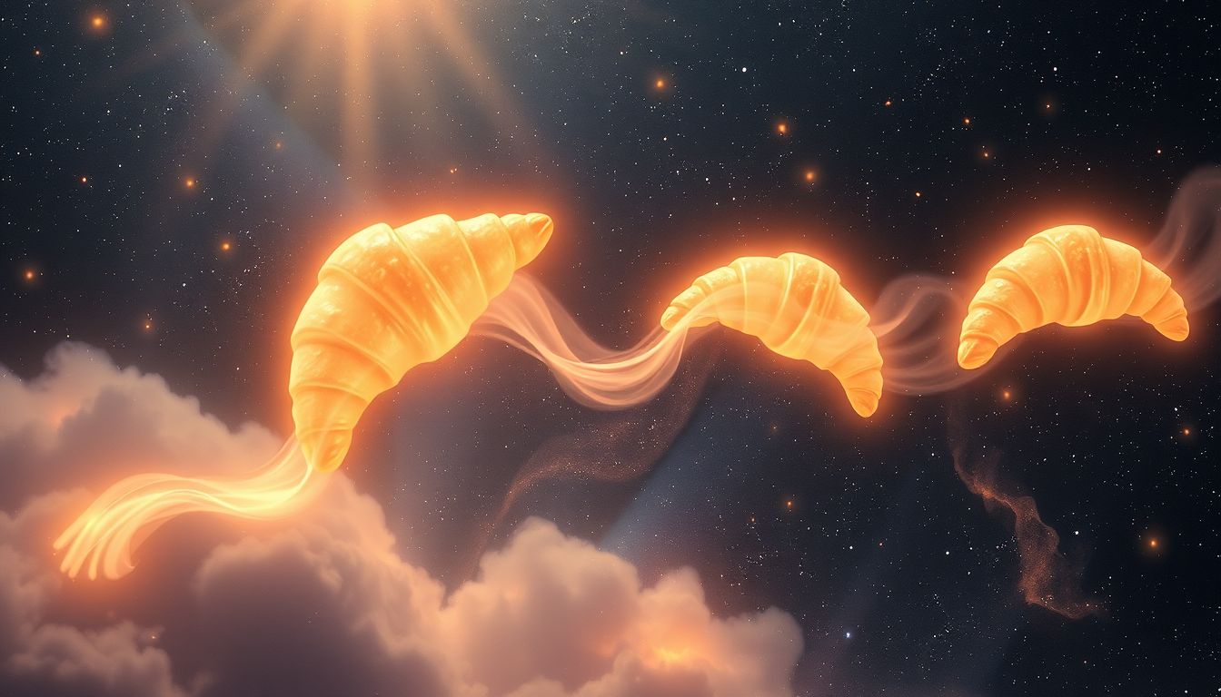 25 Croissants symbolisieren oft Intuition und verborgene innere Botschaften.