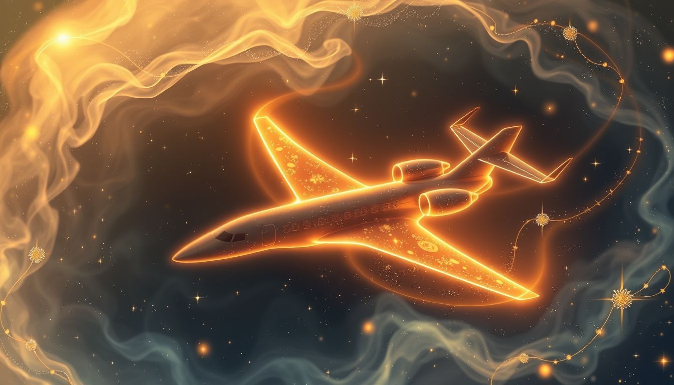 Träume vom Privatjet symbolisieren oft Luxus, Erfolg und exklusive Freiheit.