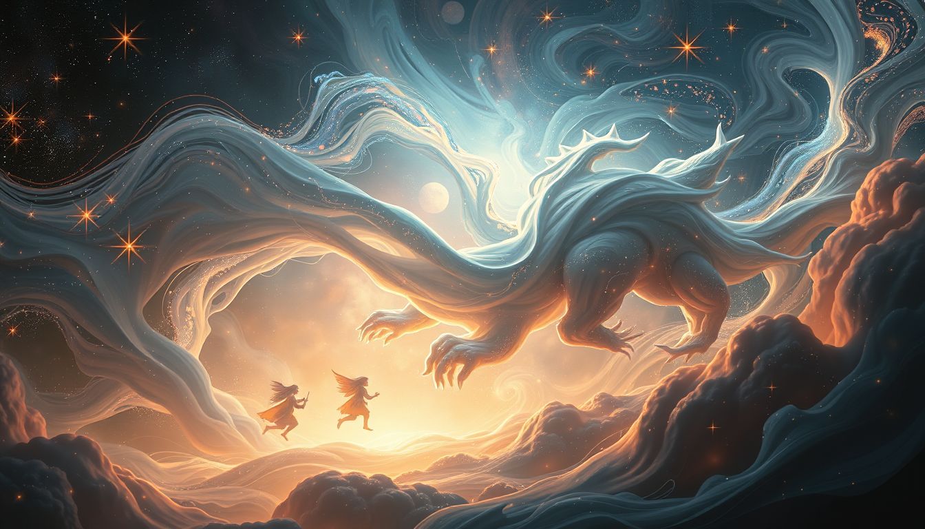 Der 3. Traum symbolisiert oft innere Jagd nach Freiheit.