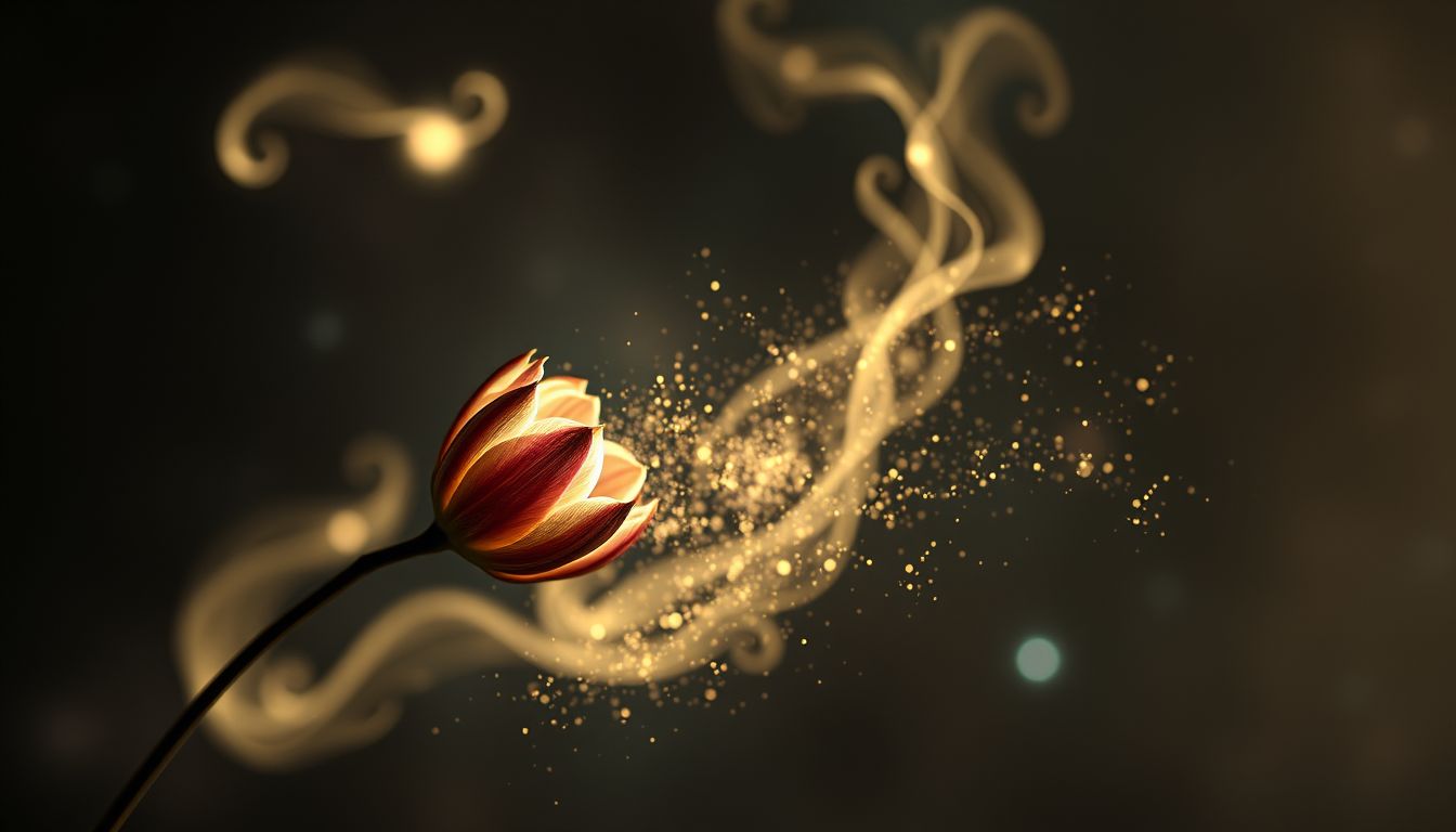 Ein welkendes Knospen-Traum symbolisiert oft verpasste Chancen und Trauer.