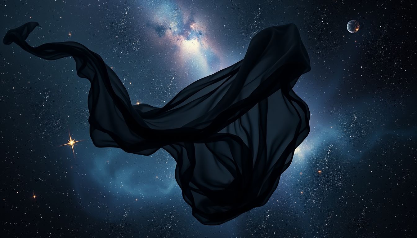 Ein schwarzes Negligé symbolisiert oft verborgene Leidenschaft und Geheimnisse.