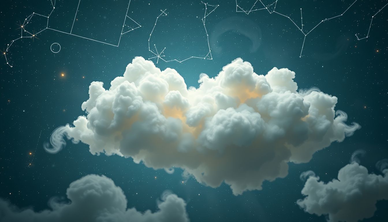 Schäfchenwolken symbolisieren Leichtigkeit und unbeschwerte Lebensfreude.