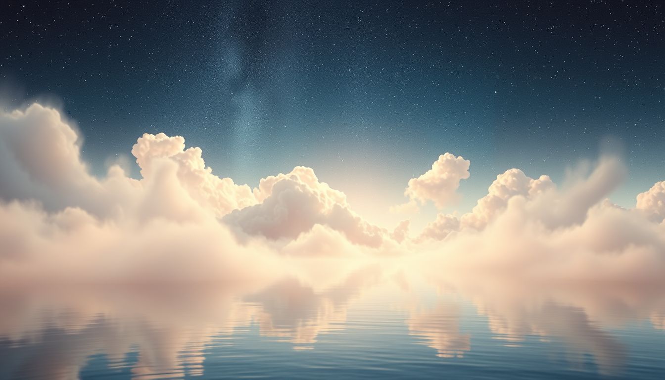 Nach dem Wolkenbruch symbolisiert Ruhe neue innere Klarheit.
