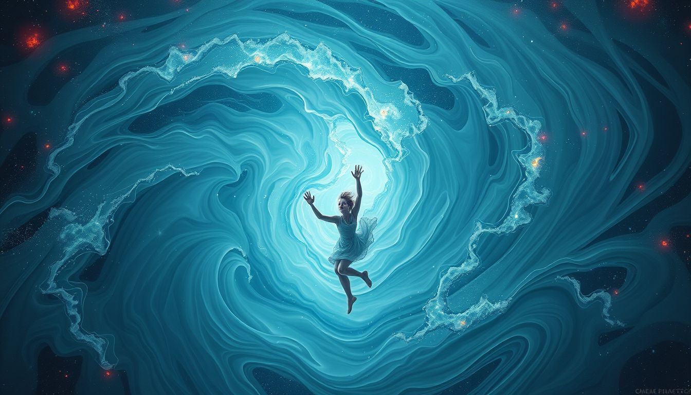 Träume vom Ertrinken symbolisieren emotionale Überforderung im Salzwasser.