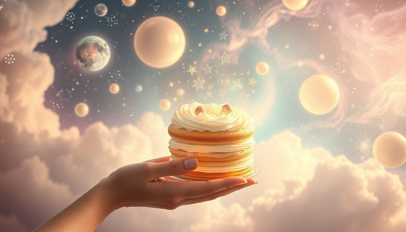 Eine erhaltene Torte symbolisiert unerwartete Freude und Wertschätzung.