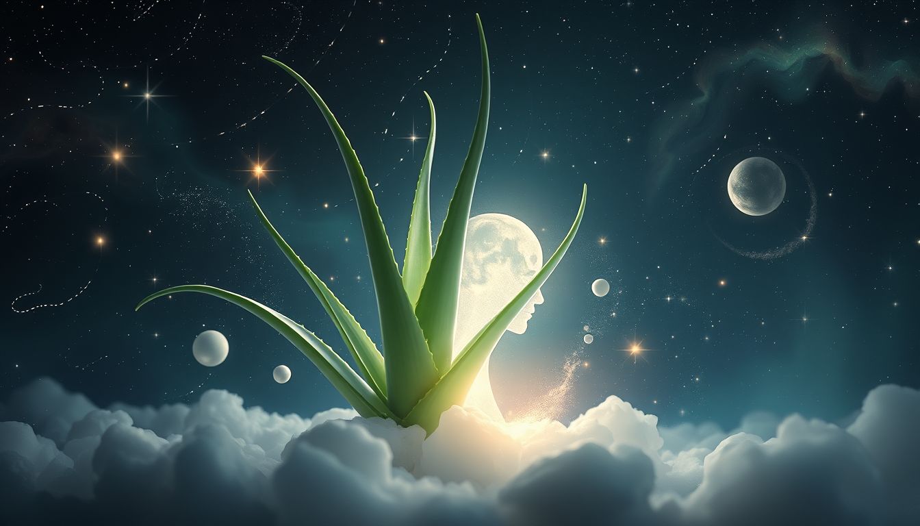 Träumen vom Aloe Vera-Stich symbolisiert Heilung und Schutz.