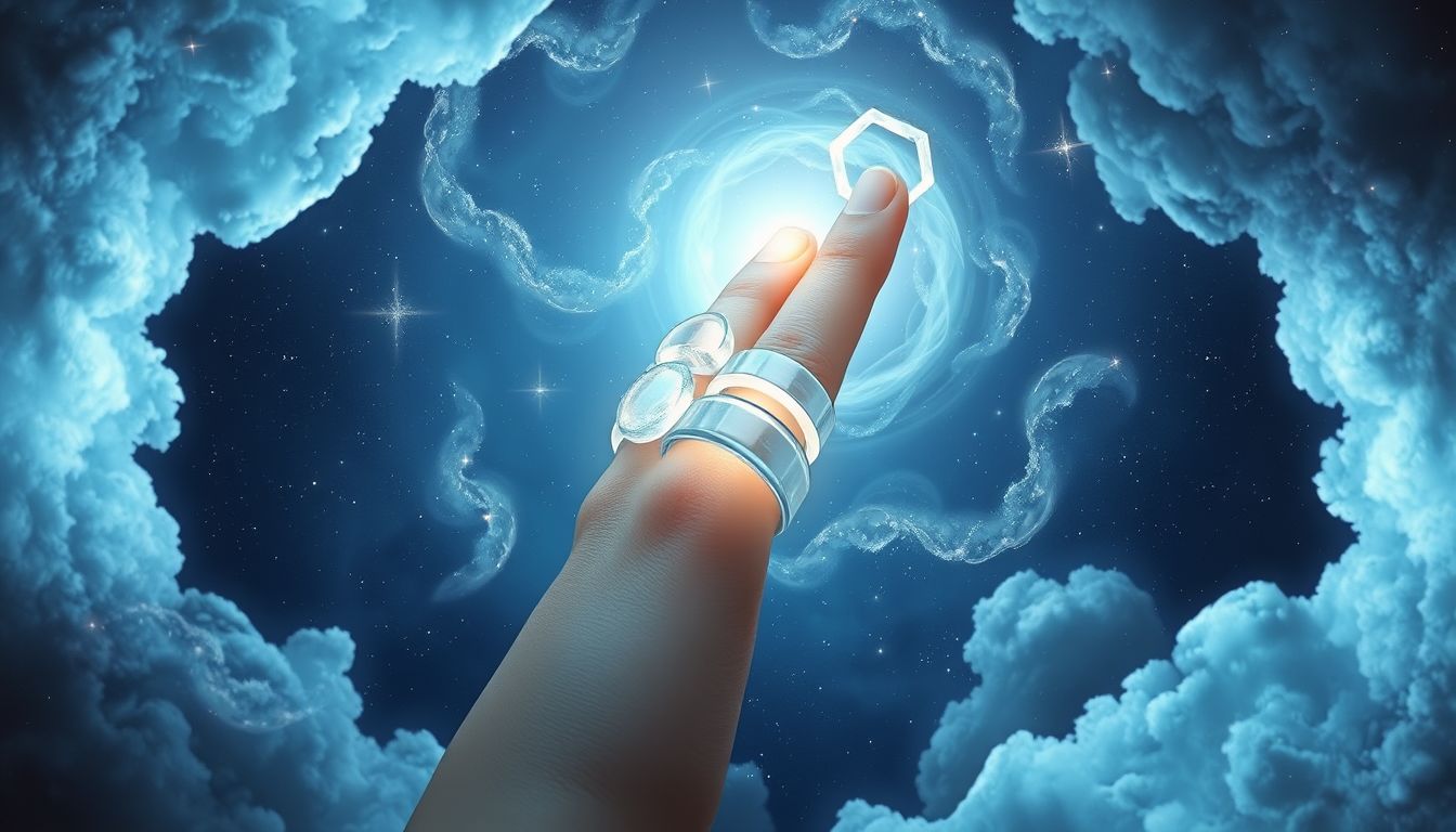 Ringe am Fingerknöchel symbolisieren oft Macht und Selbstbewusstsein.