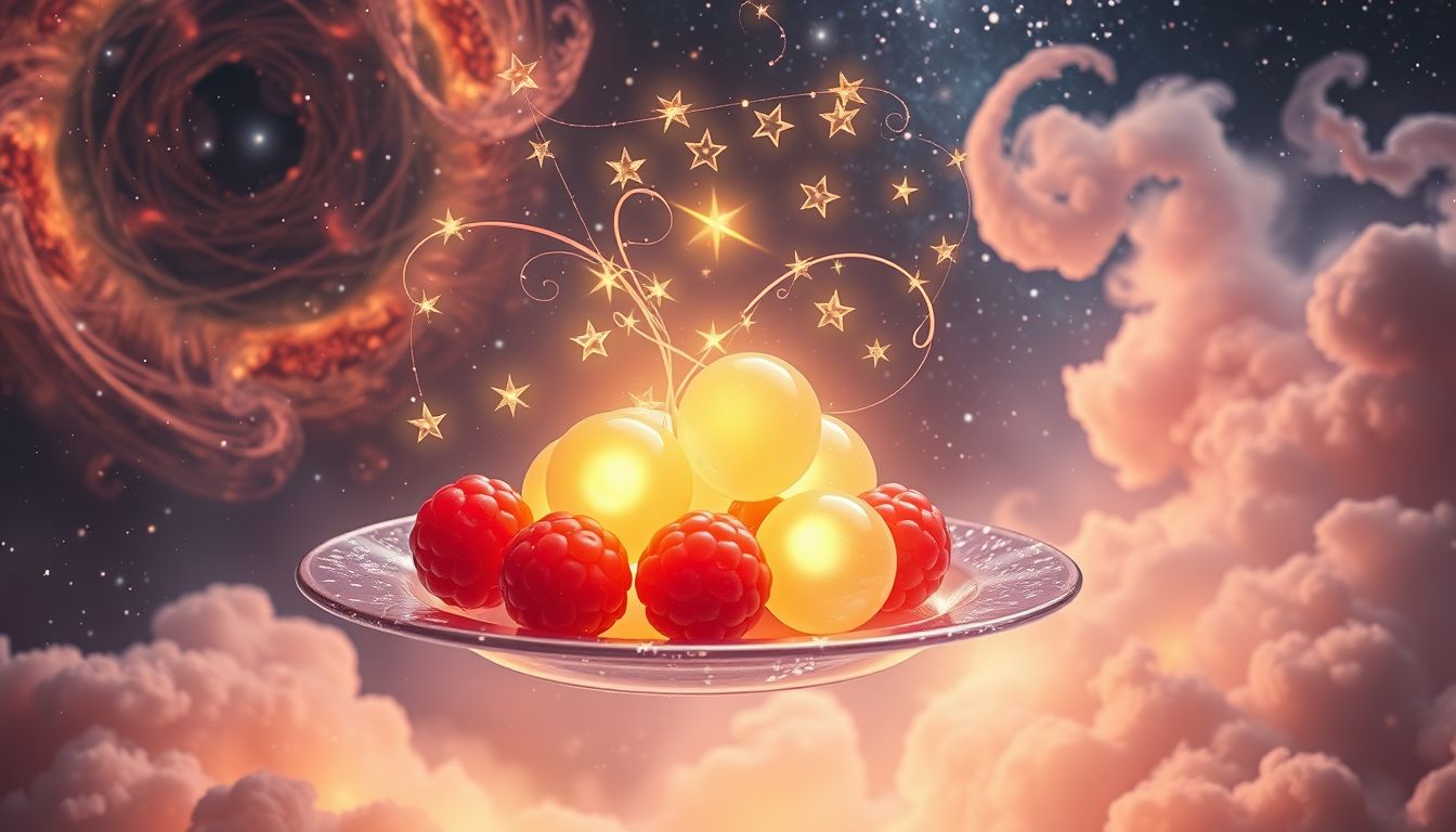 Beeren auf Teller symbolisieren Freude und harmonische Gemeinschaftserlebnisse.