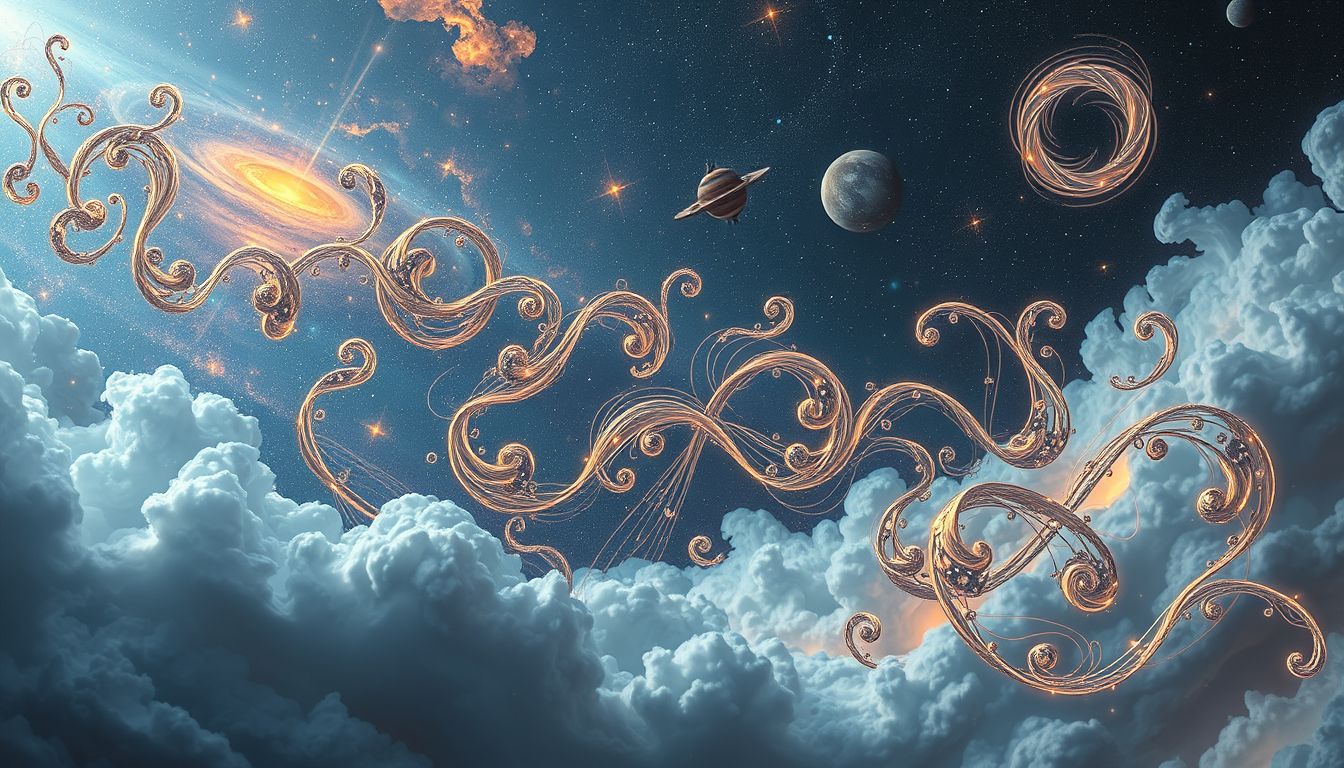 Das Alphabet als Ornament symbolisiert Harmonie und ästhetische Ordnung.