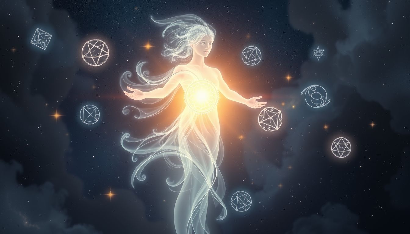 Spirituelle Wesen liefern im Traum oft tiefgründige Lebensweisheiten.