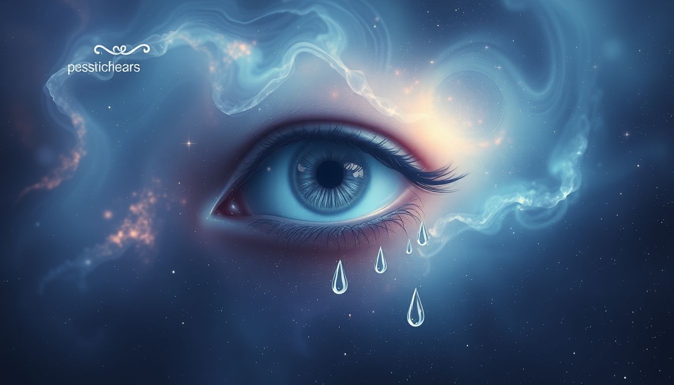 Blinzeln im Traum symbolisiert oft unterdrückte Tränen und Gefühle.