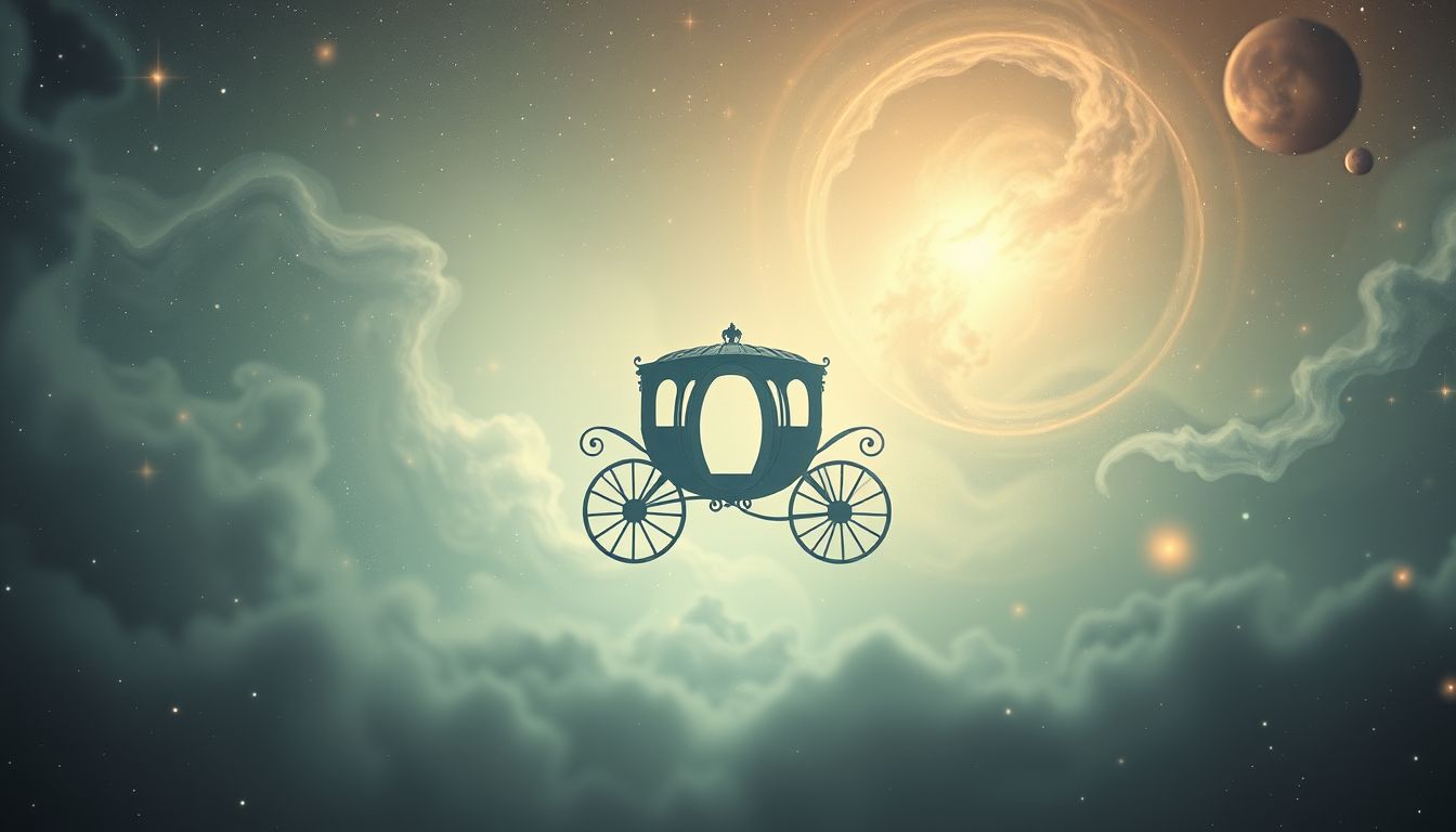 Eine leere Britzka symbolisiert neue Möglichkeiten und ungenutztes Potenzial.