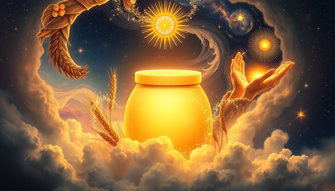 Das Butterfass symbolisiert im Traum Fleiß und erfolgreiche Erntezeiten.