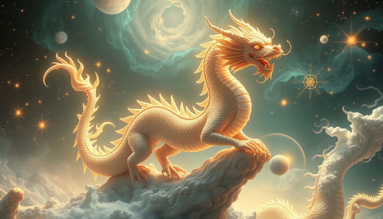 Chinesische Drachen symbolisieren im Traum Stärke, Glück und Macht.