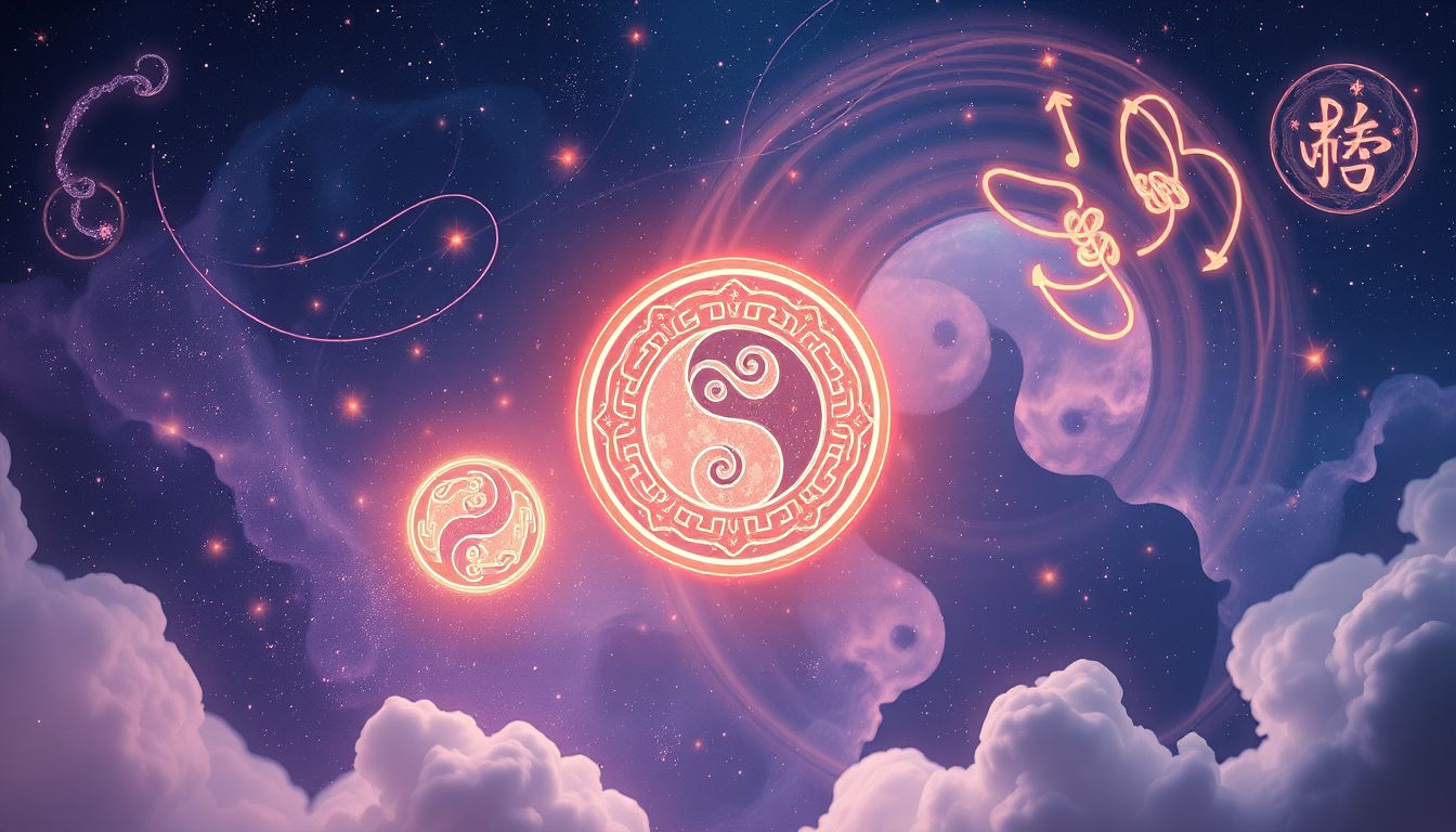 Das Yin-Yang-Symbol im Traum steht für Harmonie und Ausgleich.
