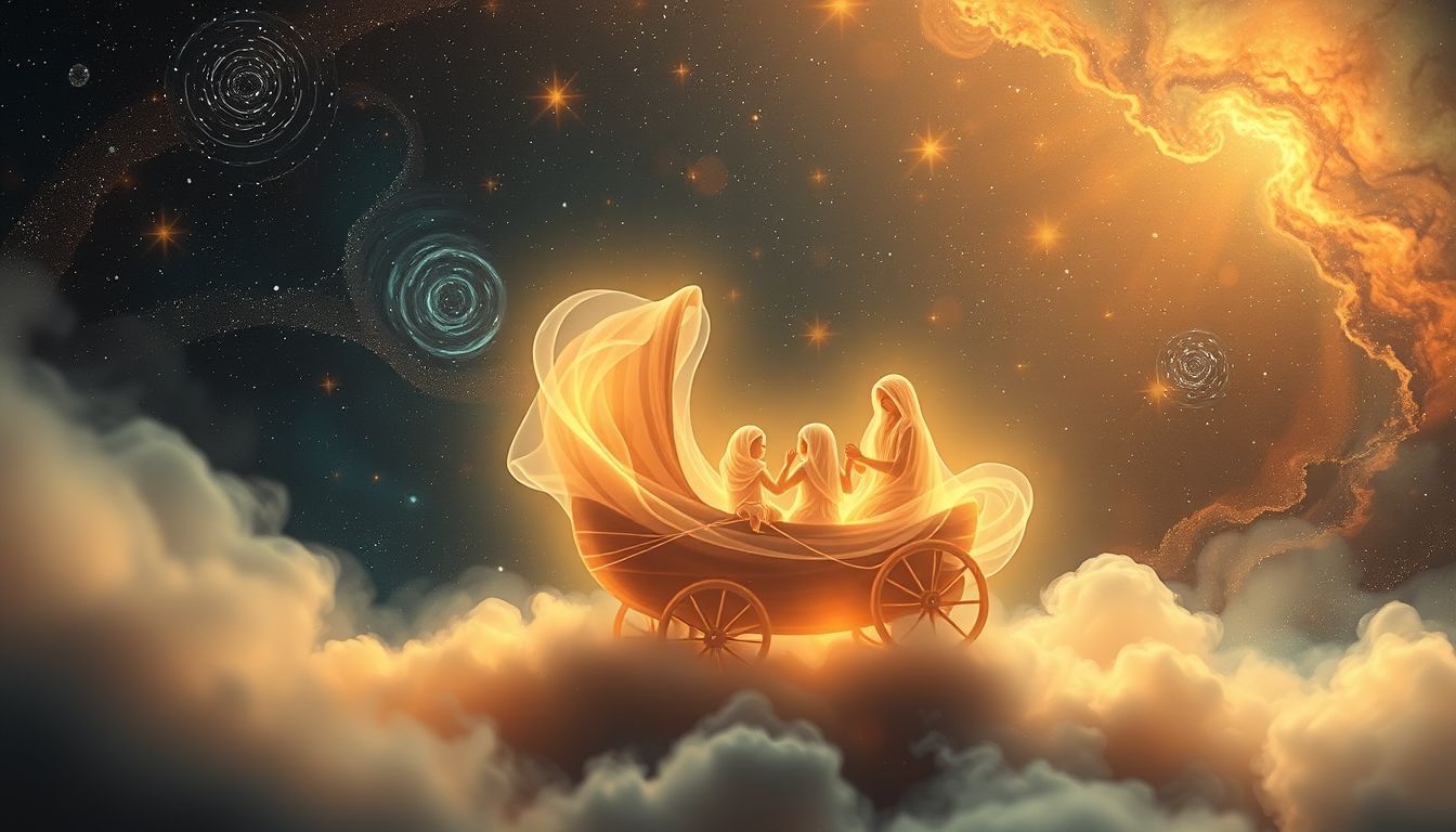 Der Leiterwagen symbolisiert familiären Zusammenhalt und gemeinsame Wege.