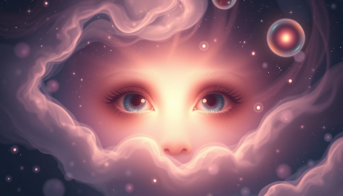 Der mitleidige Blick symbolisiert oft ungelöste innere Konflikte.