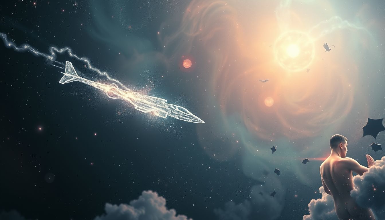 Ein Privatjet im Traum symbolisiert oft Kontrolle und Flucht.