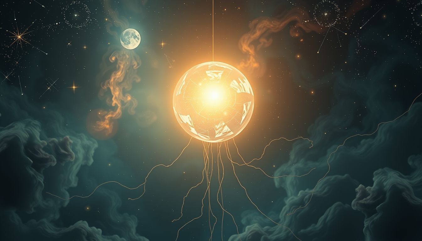 Eine kaputte Lampe symbolisiert oft fehlende Klarheit und Zweifel.