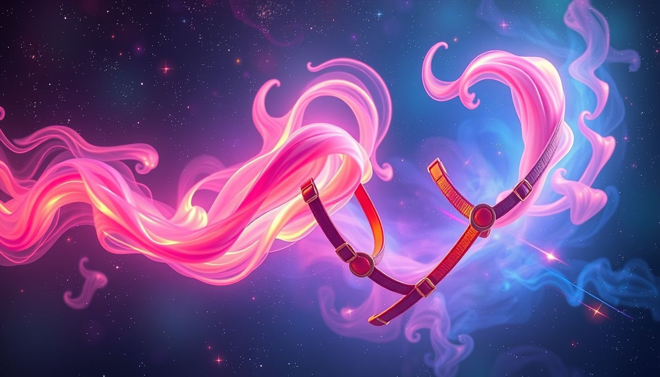 Rotes Pferdegeschirr im Traum symbolisiert Leidenschaft und Energie.
