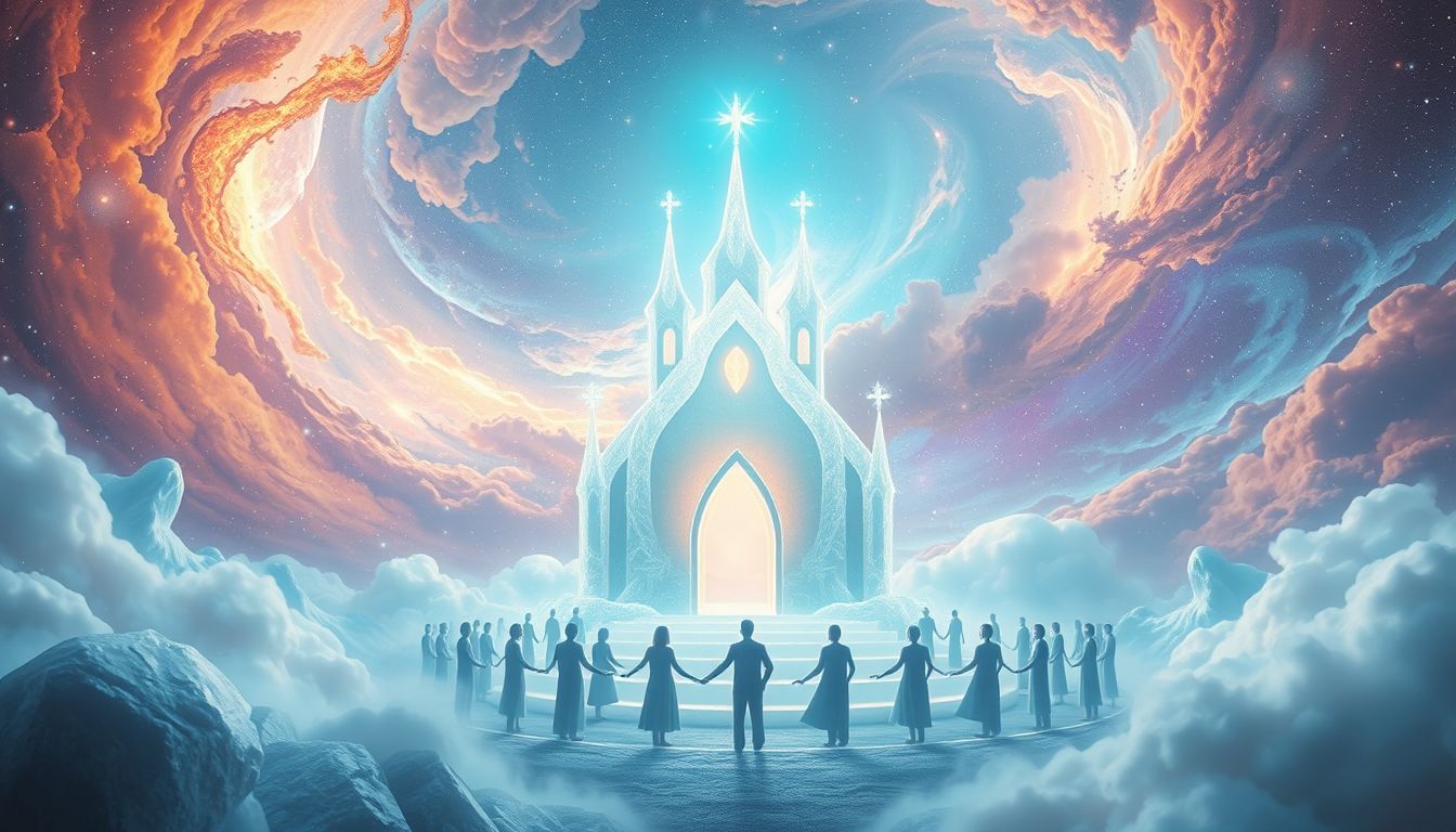 Träume von Kirche symbolisieren tiefes Bedürfnis nach Gemeinschaft und Glauben.