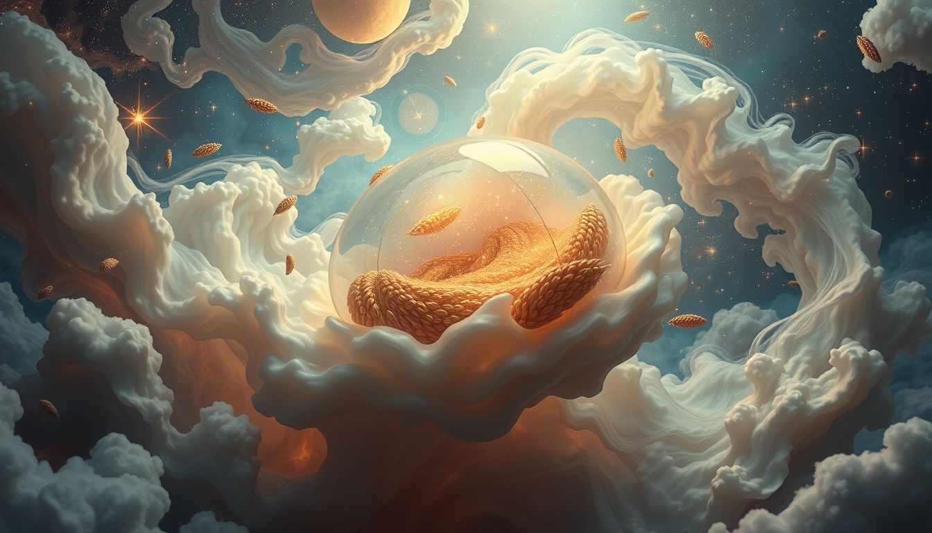 Die Kornkammer symbolisiert das verborgene Potenzial des Unterbewusstseins.