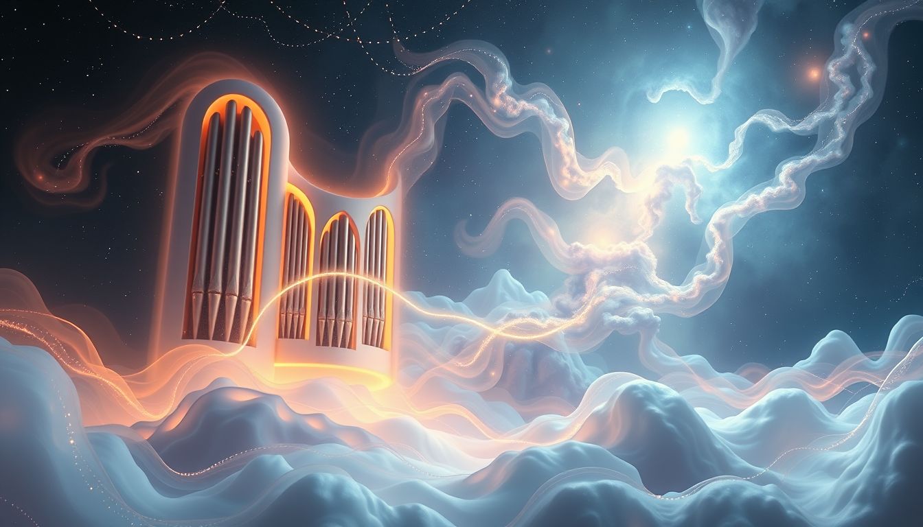 Die Orgel im Traum symbolisiert spirituelle Harmonie und Seelenausdruck.