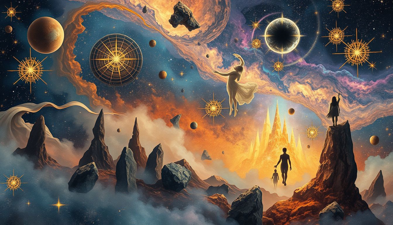 Die Steinzeit im Traum symbolisiert urtümliche Instinkte und Überleben.
