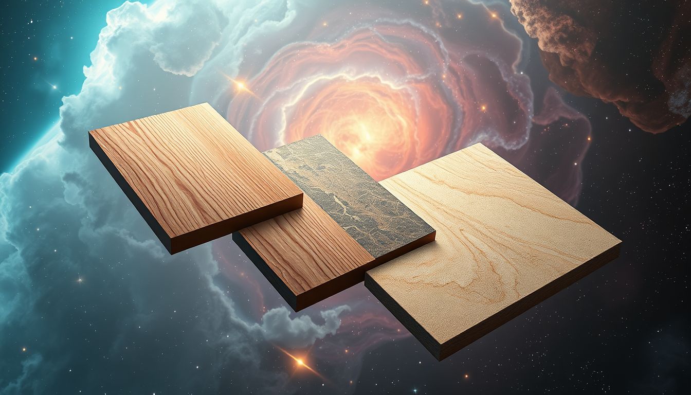 Holzdielen symbolisieren Wärme, Steindielen stehen für Stabilität im Traum.