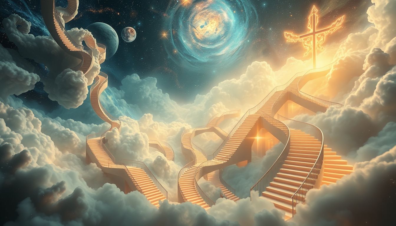 Treppen symbolisieren im Traum Lebensphasen und innere Entwicklungen.