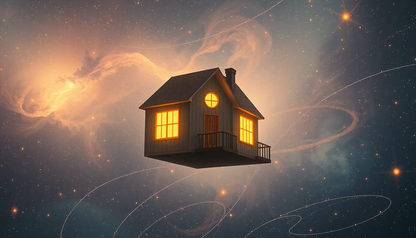 Ein hausloser Traum symbolisiert oft innere Gefangenheit und Hilflosigkeit.