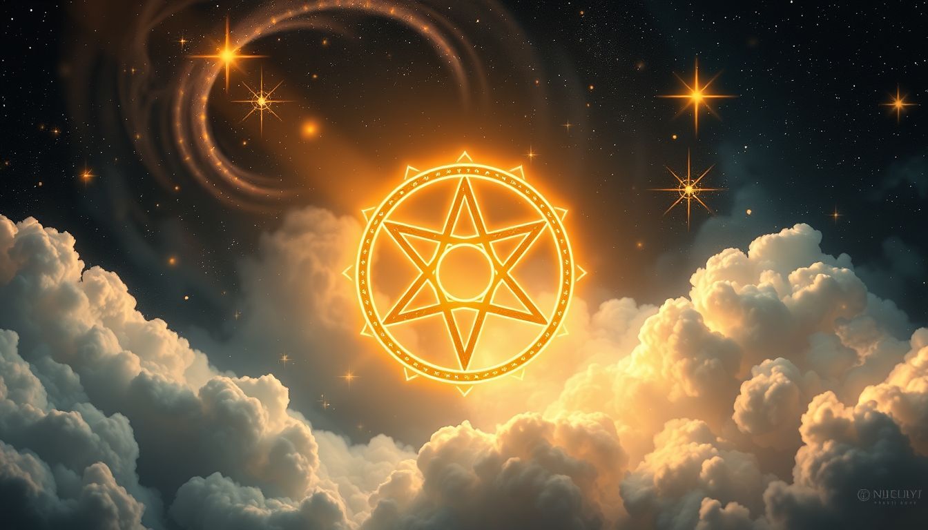 Ein Hexagramm symbolisiert im Traum oft Glück und Erfolg.