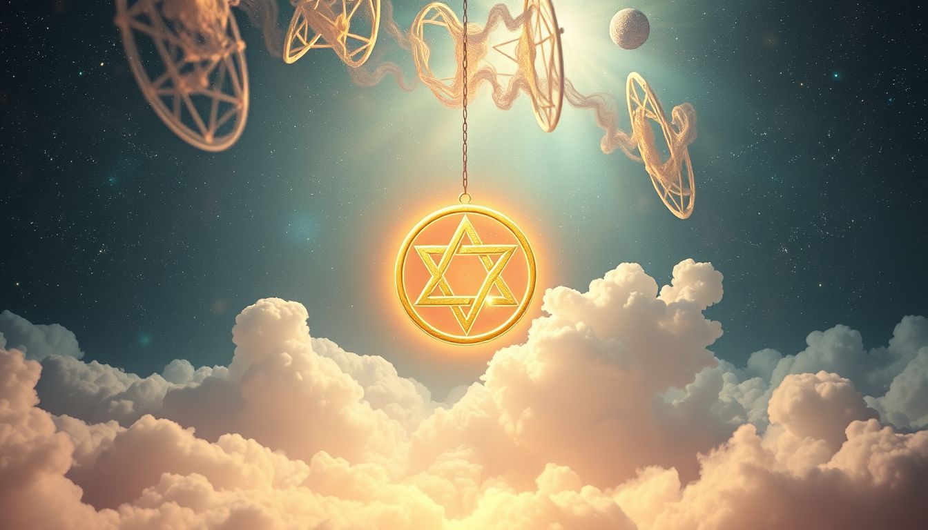 Ein Hexagramm kann spirituelle Verbindung zu einem besonderen Ort symbolisieren.