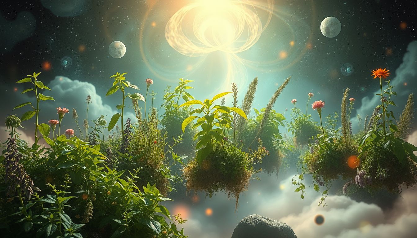 Ein Kräutergarten im Traum symbolisiert reiche Fruchtbarkeit und Unabhängigkeit.