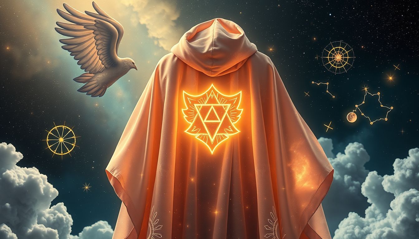 Ein Wappen auf Kleidung symbolisiert oft Stolz und Identität im Traum.