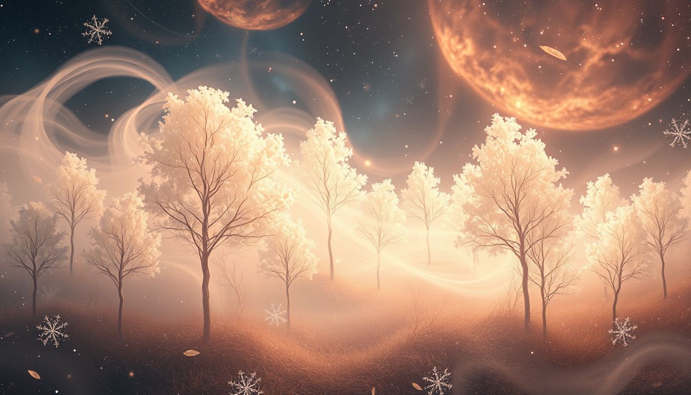 Eine Brise im Wald symbolisiert Ruhe und innere Klarheit.