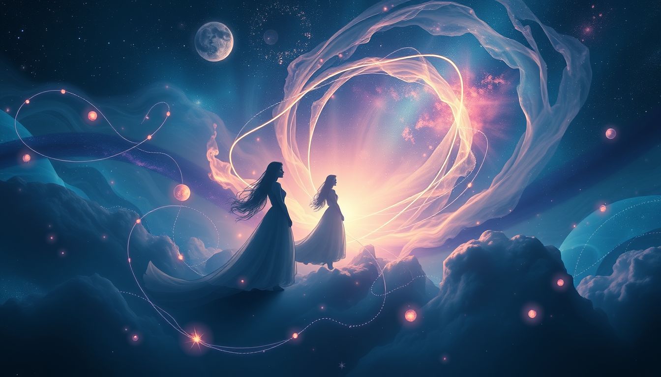 Eine unbekannte Dame symbolisiert neue Chancen und verborgene Wünsche.