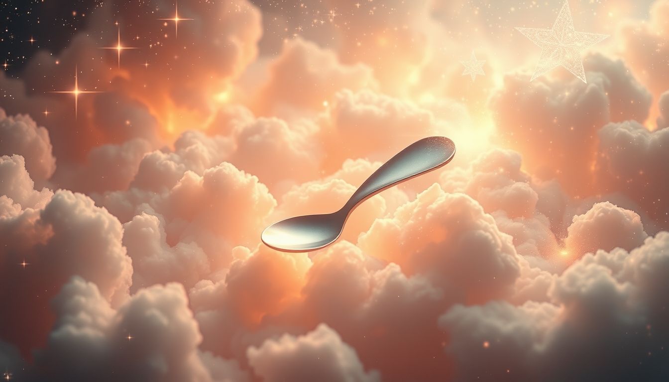 Einen silbernen Suppenlöffel sehen symbolisiert unerwarteten Wohlstand im Traum.