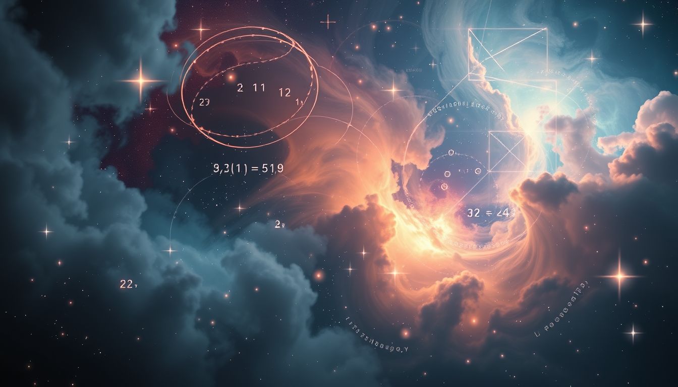 Das Enträtseln von Gleichungen symbolisiert Klarheit durch Logik im Traum.