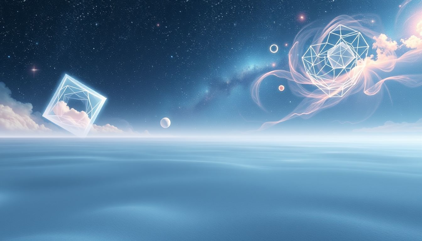 Flachland symbolisiert innere Klarheit und emotionale Weite im Traum.