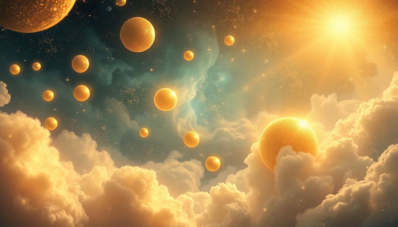 Goldene Gegenstände symbolisieren oft Erfolg, Reichtum und positive Veränderungen.