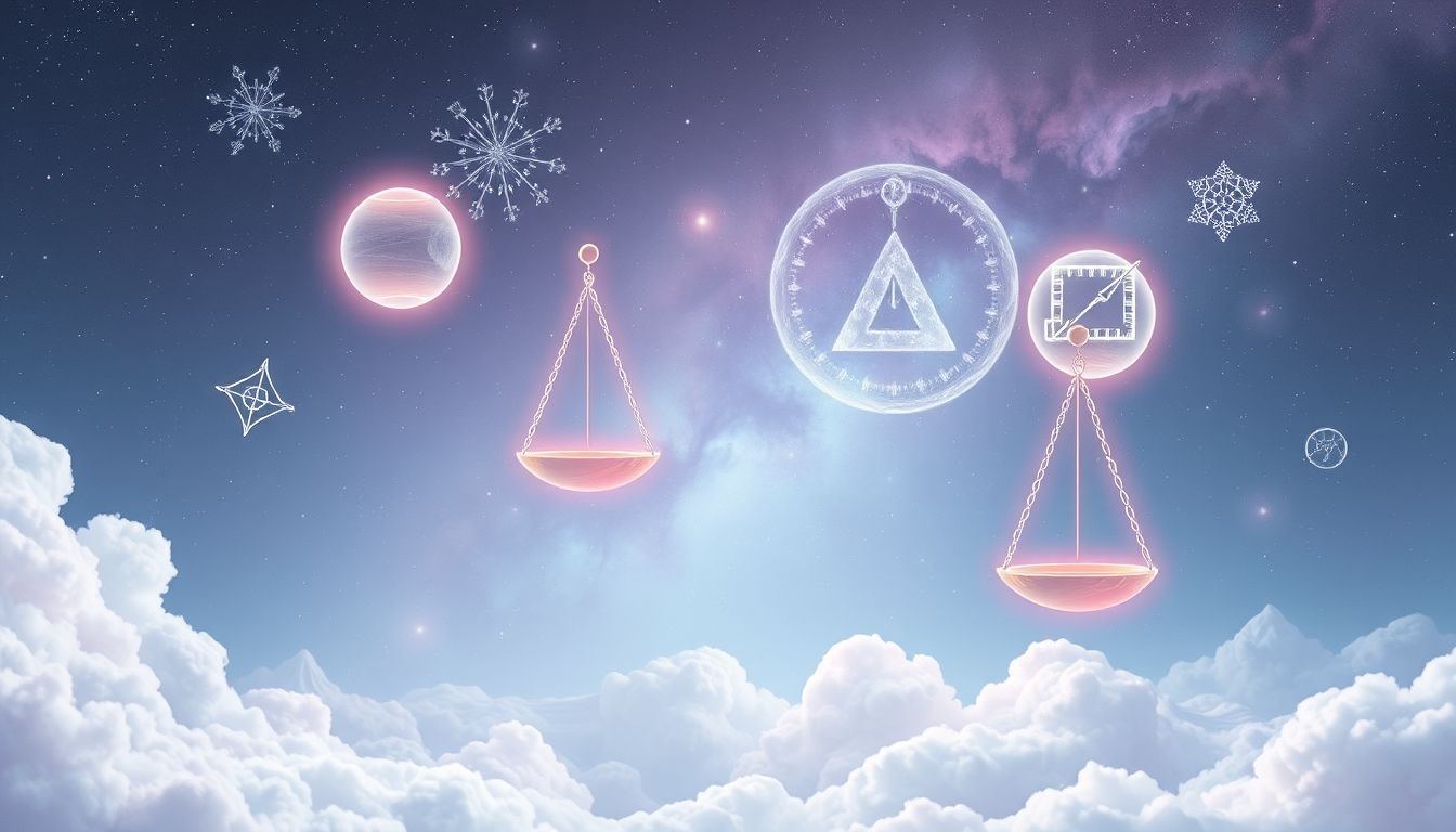 Symbole für Gewicht im Traum deuten oft auf Balance hin.