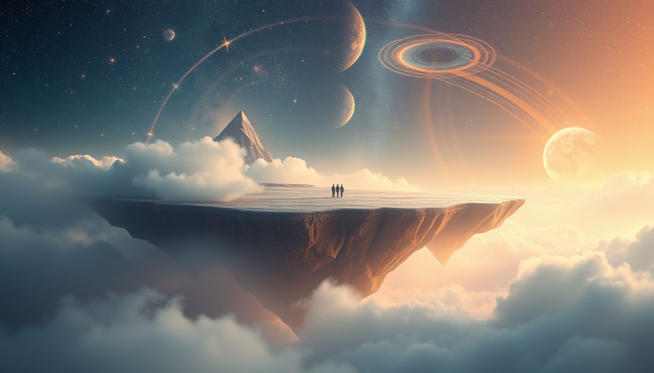 Hochplateaus symbolisieren oft Klarheit und spirituelle Erhebung im Traum.
