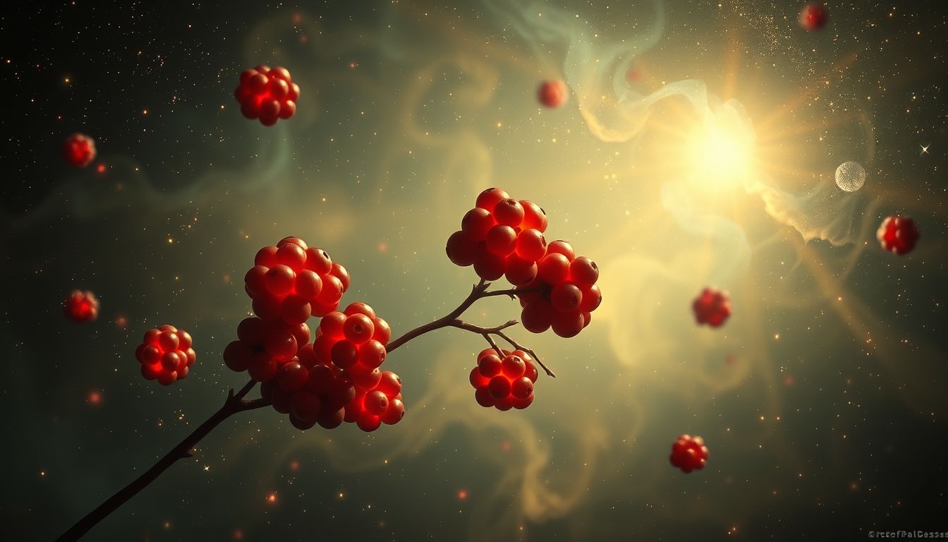 Rote Holunderbeeren symbolisieren Leidenschaft, schwarze hingegen Geheimnisse im Traum.