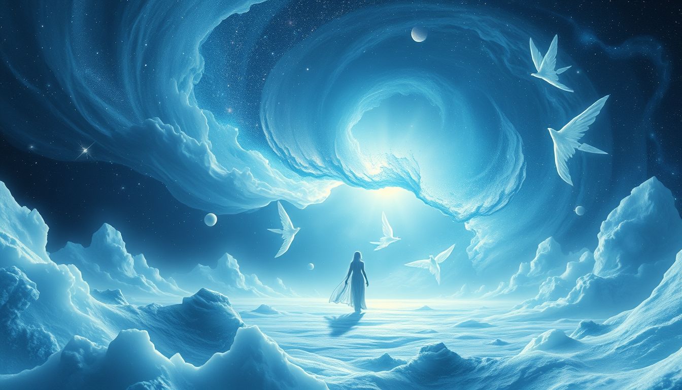 Kälte symbolisiert emotionale Distanz und innere Isolation im Traum.