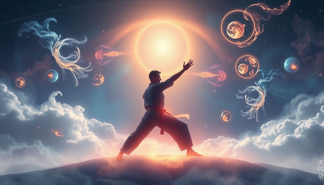 Karate fördert innere Stärke und spirituelle Harmonie zugleich.