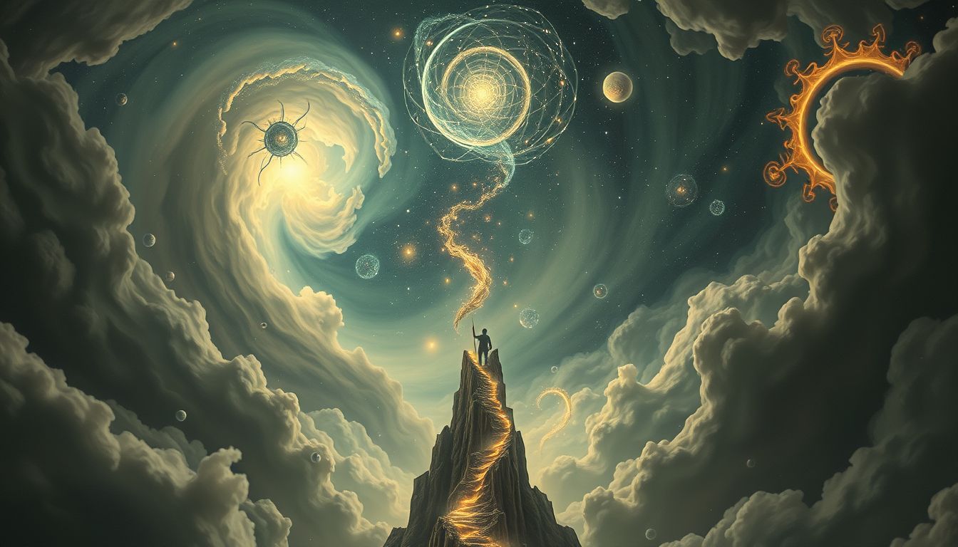 Das Klettern symbolisiert Ehrgeiz und Streben nach persönlichen Zielen.