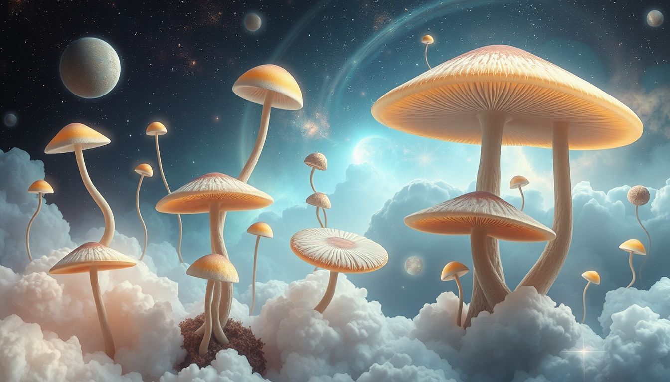 In Asien symbolisieren Pilzträume oft Glück und spirituelles Wachstum.