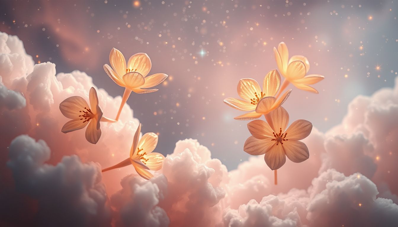 Künstliche Blumen im Traum symbolisieren oft innere Leere und Schein.
